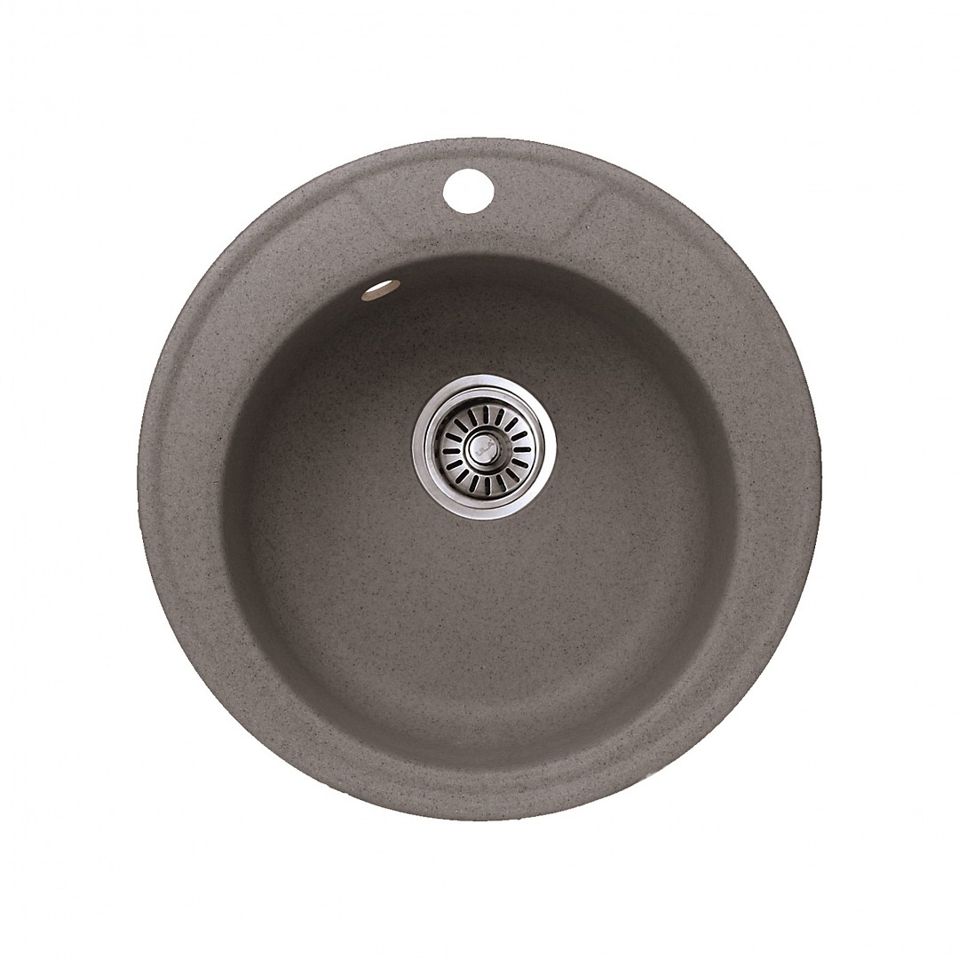 Комплект мивка и смесител 8301 GRAY + 237012 GRAY – Inter Ceramic 11.12.77.0106 – снимка 1
